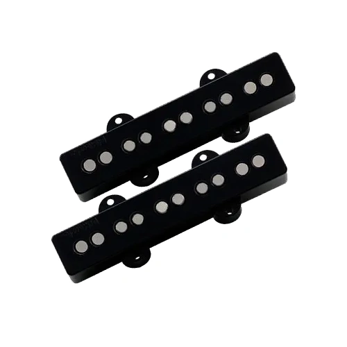 DiMarzio Area J-5 Bass Pickup Set 5 String Matched Neck & Bridge Black
