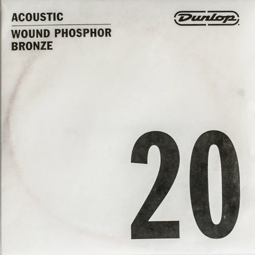 Jim Dunlop Dunlop .020 Phosphor Bronze Acoustic Guitar Single String