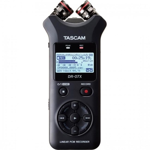 Tascam DR-07X Handheld Digital Recorder