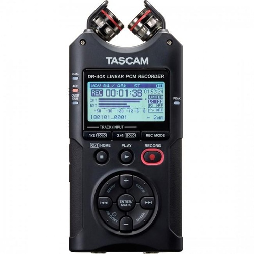 Tascam DR-40X Handheld Digital Recorder