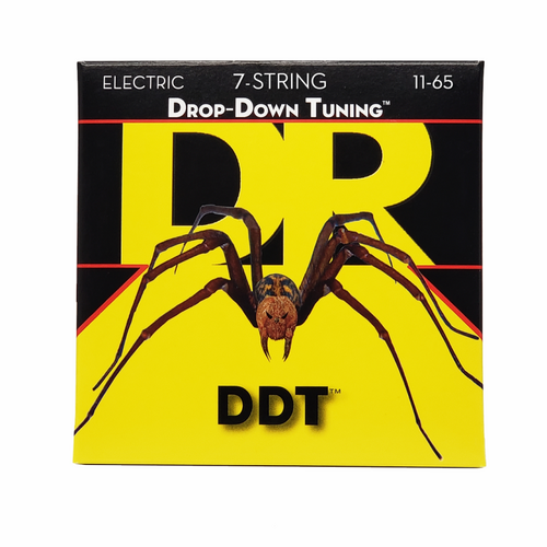 DR DDT Drop Down Tuning Electric Guitar Strings 7-String Heavy 11-65