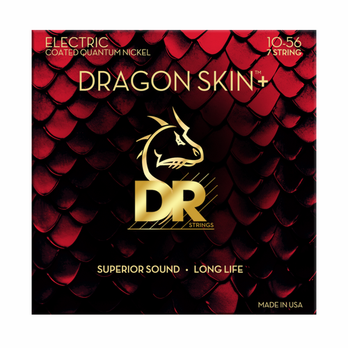 DR Dragon Skin+ Electric Guitar 7 String Strings 10-56