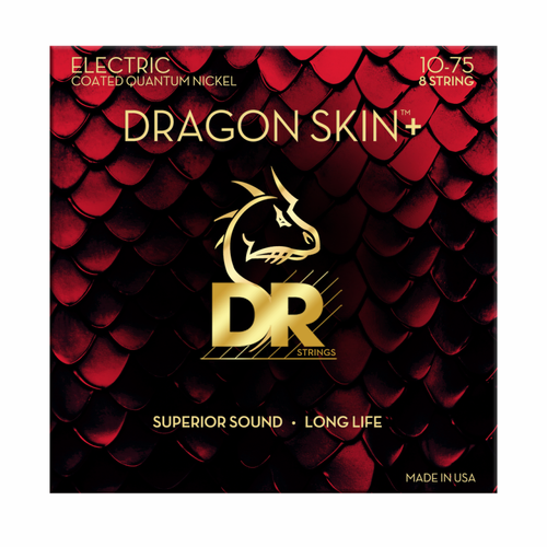 DR Dragon Skin+ Electric Guitar 8 String 10-75 Strings