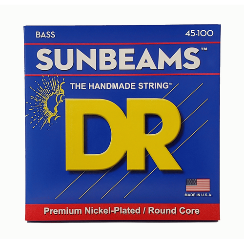 DR Sunbeam Nickel Plated Bass Strings Light to Medium 45-100