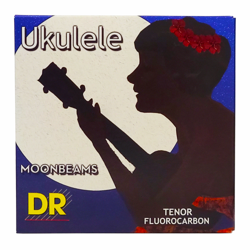 DR Moonbeam Clear Fluorocarbon Tenor Ukulele Strings