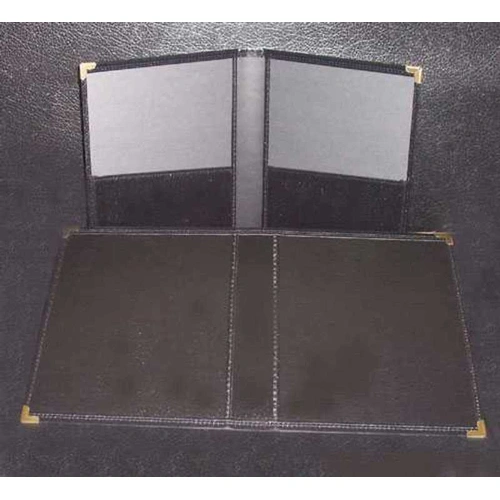 Black 9" x 12" Choral Folio with Expanding Pockets by Deer River