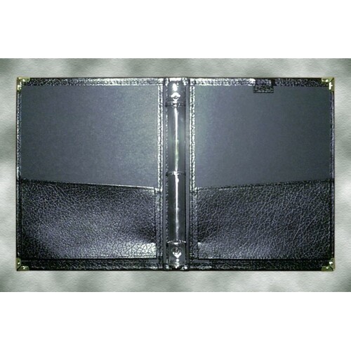 Concert Choral Folio 10 x 12.5 With 3 Rings Blac (Folder) Book