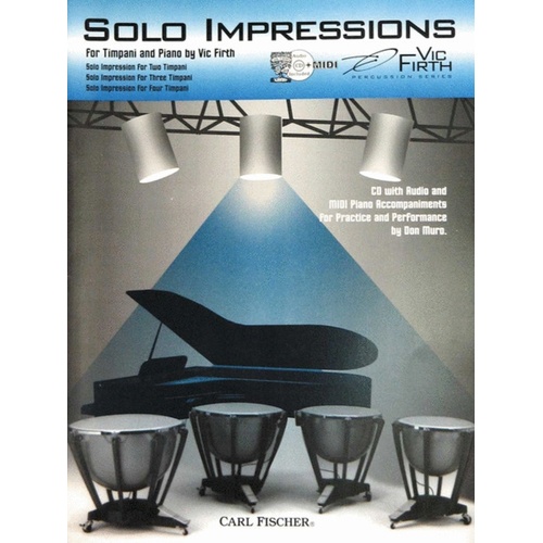 Solo Impressions Timpani Book/CD Book