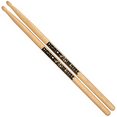 Peace Powerdrive Hickory Wood Tip 5B Drum Sticks - 1 Pair