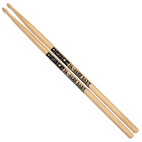 Peace Jazz Baby Hickory Wood Tip 7A Drum Sticks 1-Pair