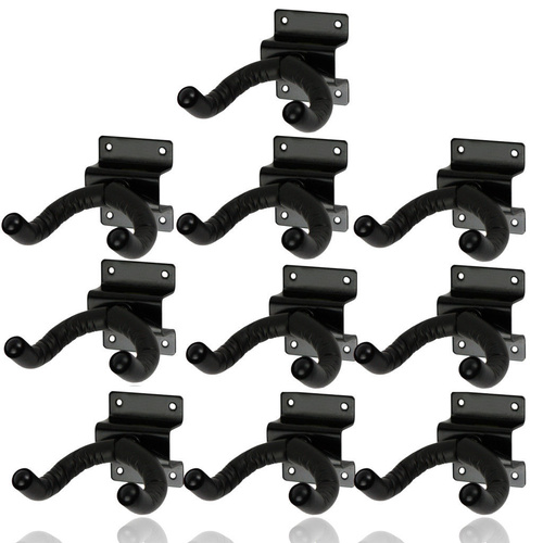 20 x CPK Guitar Wall Hangers, Screw mount lipped metal base, swivel head *NEW*