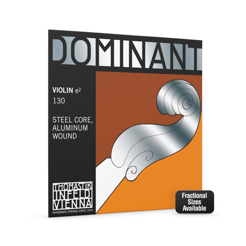 Thomastik 130.1/8 Dominant Violin 'E' String Medium 1/8 Size