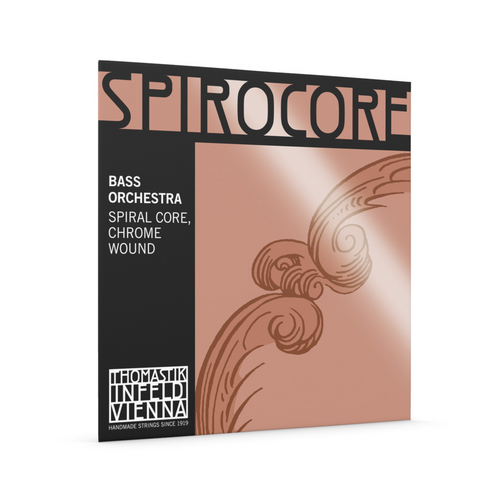 Thomastik Spirocore 3885.2 Bass 'G' String for 3/4 Orchestra Double Bass, Spiral Core, Chrome Wound
