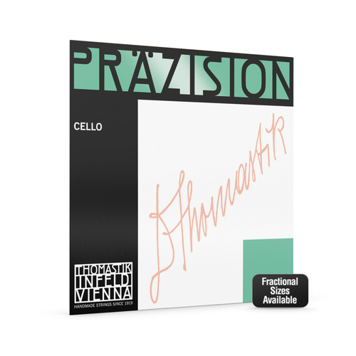 Thomastik 805 Precision Cello 'D' String 3/4 Medium Carbon Steel Chrome Wound