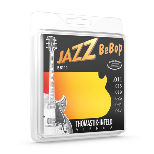Thomastik BB111 Bebop Roundwound Jazz Guitar String Set 11-47