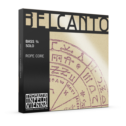 Thomastik BC600S Belcanto Solo Double Bass 3/4 Medium String Set