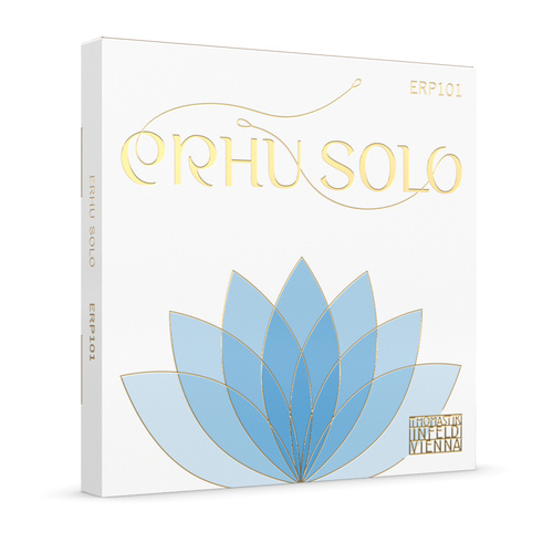 Thomastik ERP101 Erhu Solo String Set - Chrome Wound D and A Strings, Corrosion-Resistant, Ideal for Tropical Climates