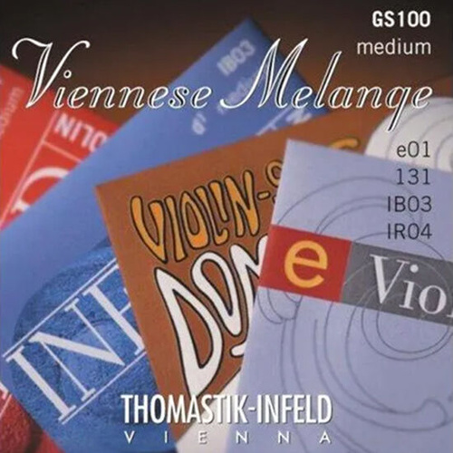 Thomastik Wiener Viennese Melange Violin String Set DTGS100 4/4 Medium