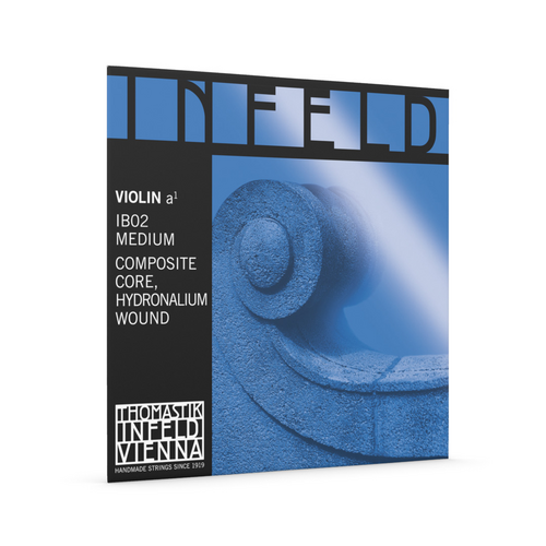 Thomastik IB02 Infeld Blue Violin A String 4/4 Medium Carbon Steel Tin Plated