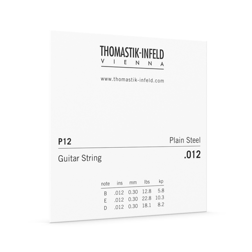 Thomastik DTP12 Brass Plated Steel .12 Gauge Single Guitar String