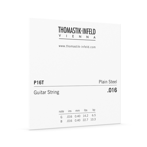 Thomastik P16 Plain Single String, Tin Plated, Gauge 0.016