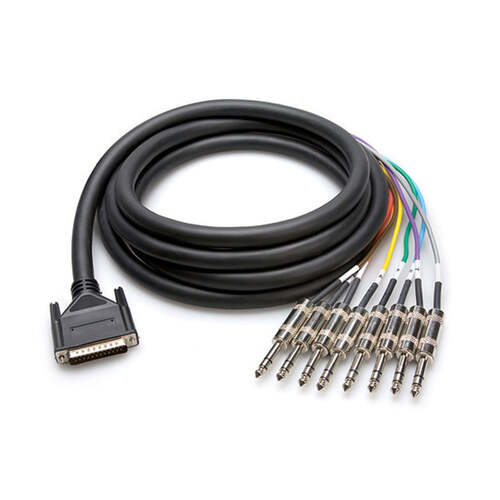 HOSA Balanced Snake 8 x 1/4 TRS to DB25 Cable
