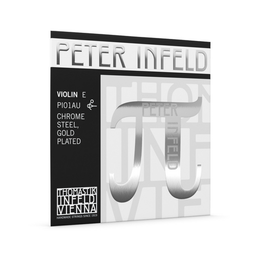 Thomastik PI01AU Peter Infeld Violin E String 4/4 Gold Plated Medium