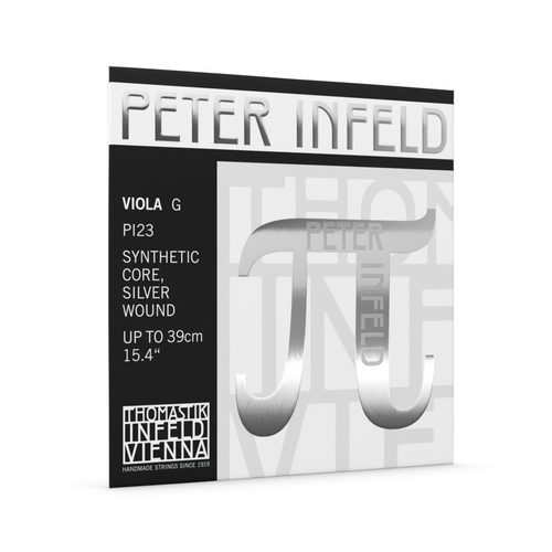 Thomastik PI23 Peter Infeld Viola G String - Silver Wound, Medium Gauge, Synthetic Core, 4/4 Size