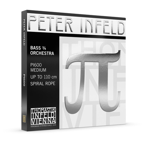 Thomastik Peter Infeld Double Bass Orchestra String Set 3/4 [DTPI600]