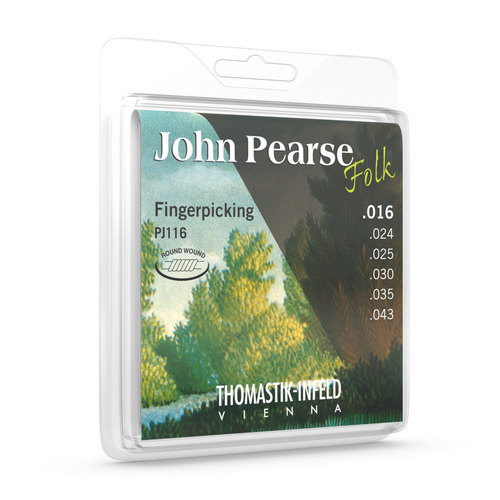 Thomastik PJ116 John Pearse Folk Acoustic Guitar String Set