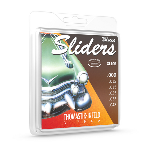 Thomastik SL109 Blues Sliders Electric Guitar String Set 9-43
