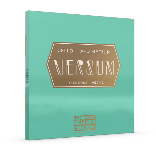 Thomastik Versum A/D Cello Strings Twin Pack 4/4 Medium