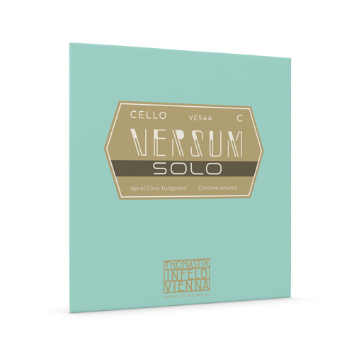 Thomastik Versum Solo Cello C String - Medium, Spiral Core, Tungsten/Chrome Wound