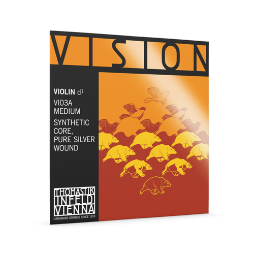 Thomastik Vision Violin 'D' Silver String DTVI03A