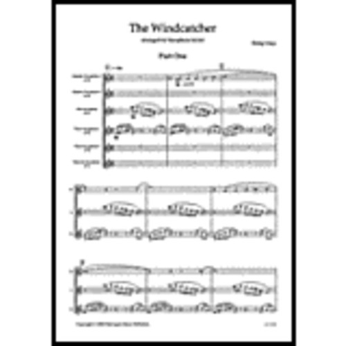 Glass - The Windcatcher Sax Sextet Score Book