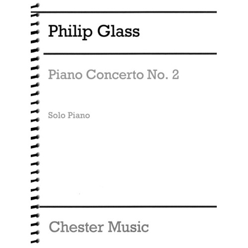 Glass - Piano Concerto No 2 2P4H (Softcover Book)