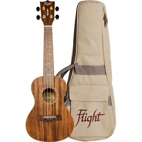 Flight DUC440 Acacia Concert Ukulele with Bag