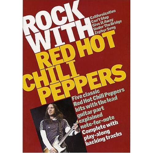Rock With Red Hot Chili Peppers DVD Book