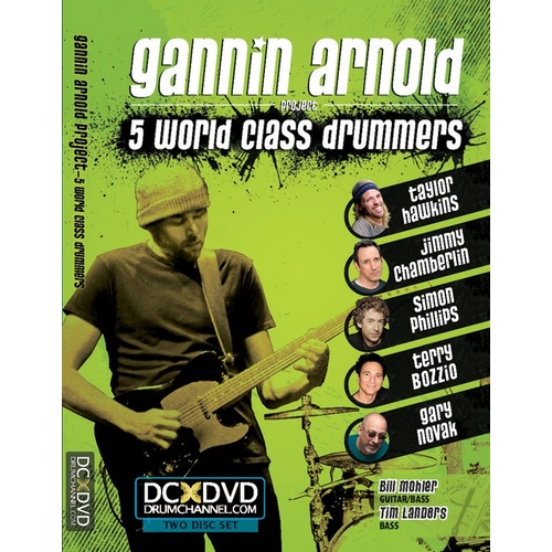 Five World Class Drummers 2DVD