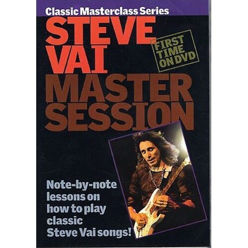 Vai Steve Master Session DVD