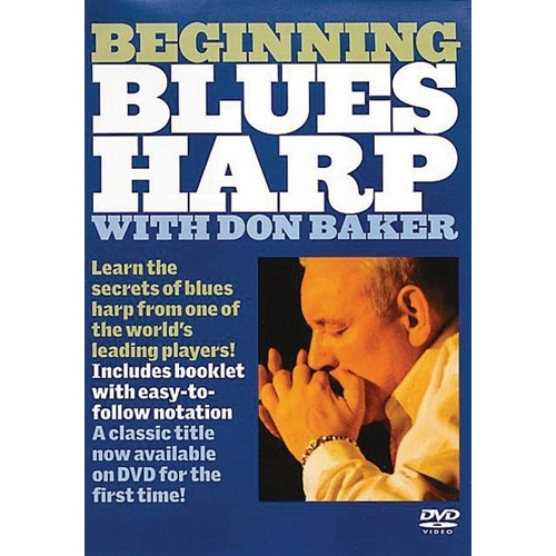 Baker D. Beginning Blues Harp DVD