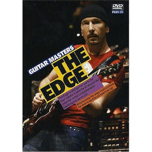 Guitar Masters The Edge CD DVD Book