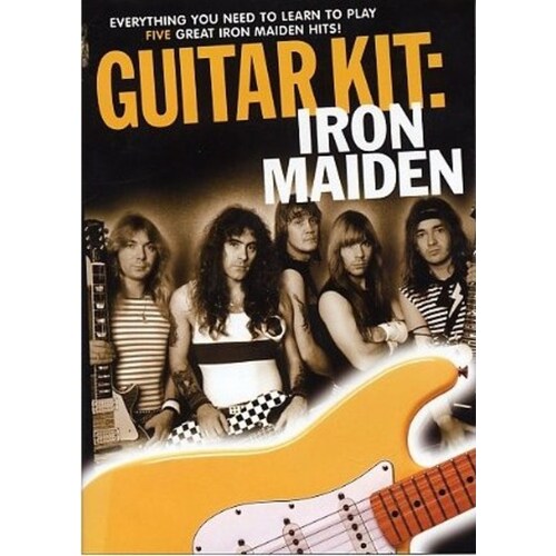 Guitar Kit Iron Maiden DVD/CD/Tab Book Book