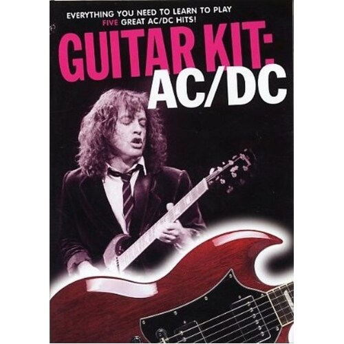 Guitar Kit AC/DC DVD/CD/Tab Book Book