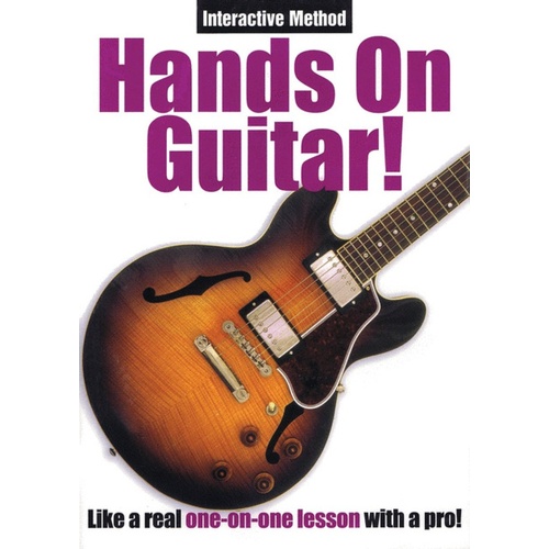 Hands On Guitar Interactive Method DVD Book