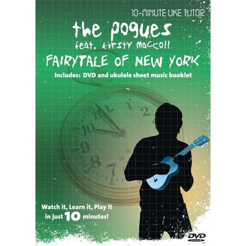 10-Minute Ukulele Tutor The Pogues Fairytale Of Ny Book