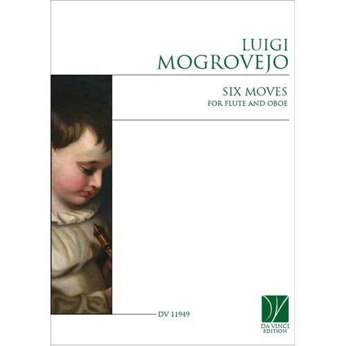 Mogrovejo - Six Moves For Flute And Oboe Softcover Book (Flute|Oboe)
