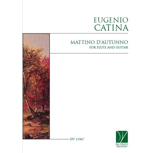 Catina - Mattino D'Autunno For Flute/Guitar Softcover Book (Flute|Guitar)