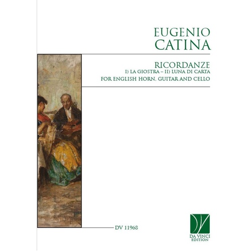 Catina - Ricordanze For English Horn/Guitar/Cello Score/Parts (Cor Anglais|Guitar|Cello)