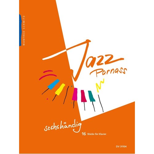 Schmitz - Jazz Parnass Piano 6 Hands (Softcover Book)